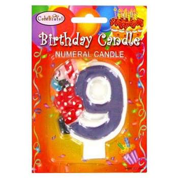 B-Day Cake Candle Clown #9