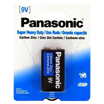 9V Panasonic Batteries