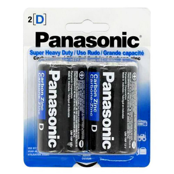 2 Pc D Panasonic Batteries