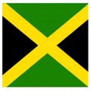 Bandana Jamaican Flag 100% Cotton 22X26