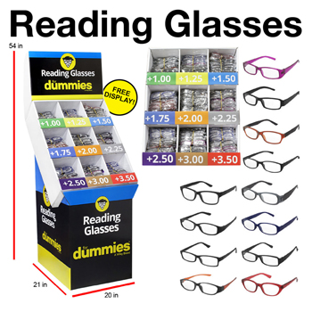 Reading Glasses Display