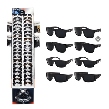 180pc Ride With Pride Sunglass Display