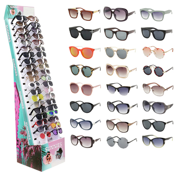 180pc Trendy Sun Glasses with Display