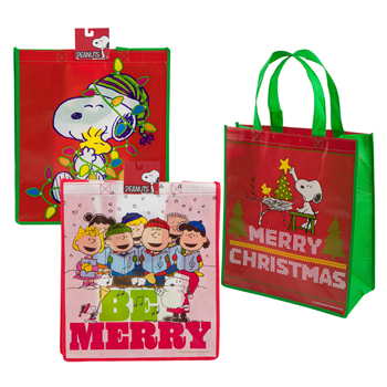 Holiday Peanut's Bags - 3 assorted