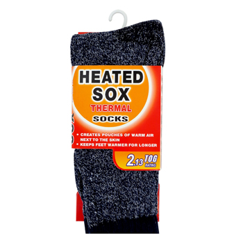 Thermal Heated Socks Blue