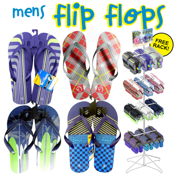 Men's Flip Flop 144pc display