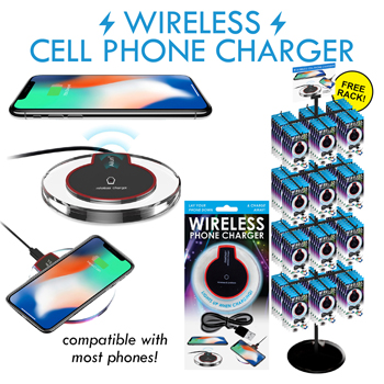 48pc wireless charge display