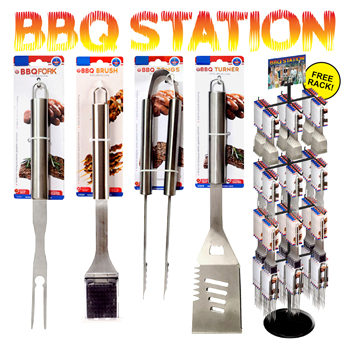 96pc Deluxe BBQ Tools with Display