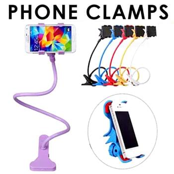 Component of Bendable Phone Clamp 8 Assorted Colors
