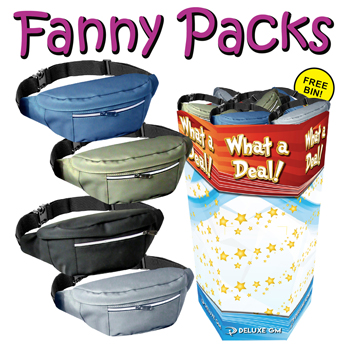 48pc Fanny pack display