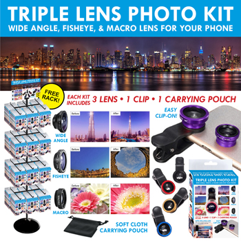 Wide angle lens kit (96pc display)
