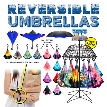 48 pc Reversible 2 Way Umbrella Display