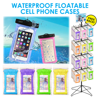 72pc Water proof phone cases inflatable