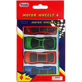 4Pc Motor Wheel Cars