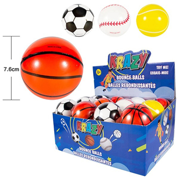 Krazy Super High Bounce Sports Balls