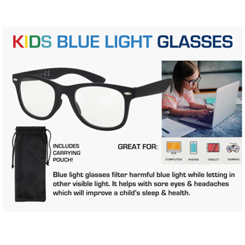 2-BLUEKID-DSP 8x10 card Blue Glasses