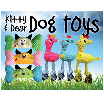 2-DOG15-DSP 8x10 card Dog Toy