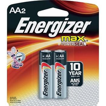 Energizer 2 pack AA batteries