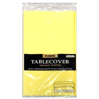 Yellow Table Cover 54" x  108"