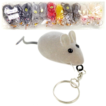 12 Pack Mouse Keychain