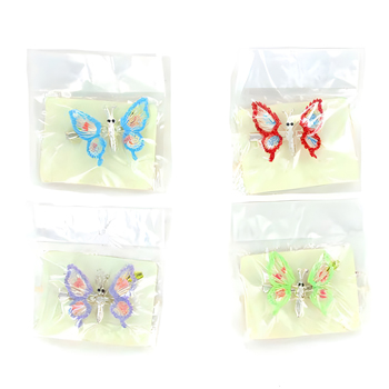 Assorted Butterfly Clips