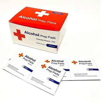 Alcohol Prep Pads - 100 pack