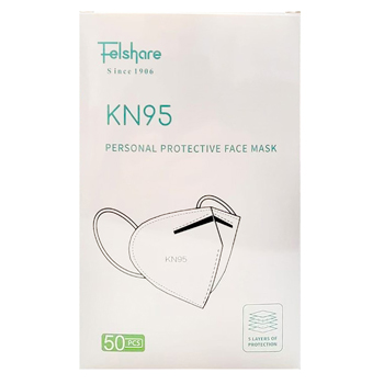 50 pack Black KN95 Face Masks