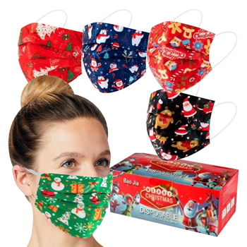 Christmas Design 3-ply mask 50/box