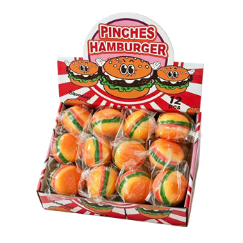 Squishy Hamburger  i12pc PDQ