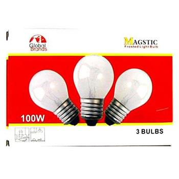 3 Pc Soft White Light Bulbs 100 Watt