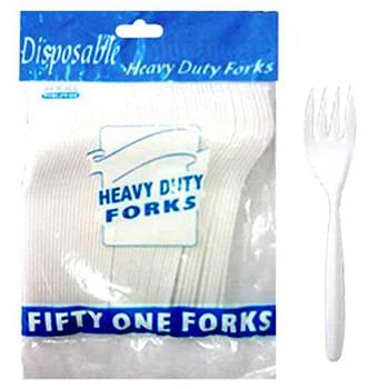 51 Pc Plastic Forks