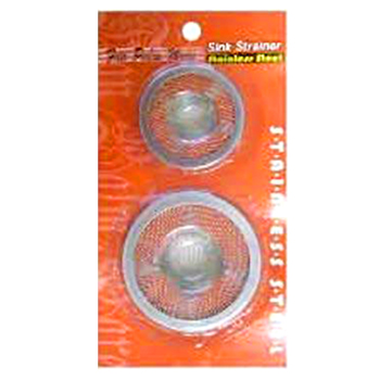 Sink Strainers Stainless Steel 2pk