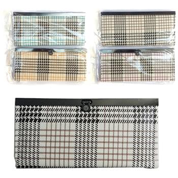 Ladies clutch wallets 6 assorted designs