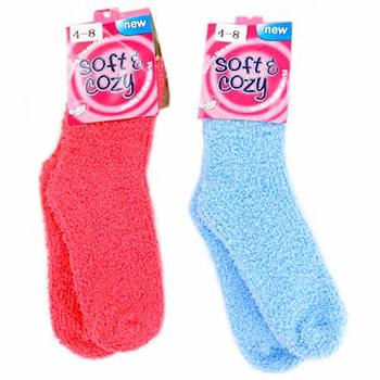 Cozy Kids Solid Socks Kids Size 9-12