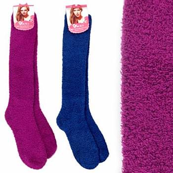 Cozy Socks Extra Long Solid 9-11