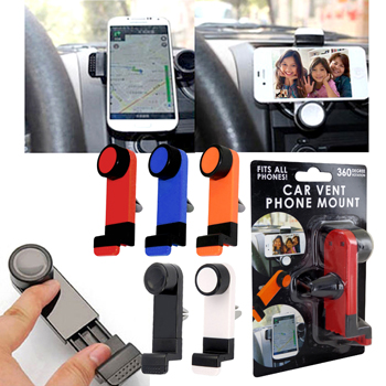 Air vent cell phone holder Carded