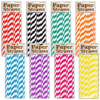 36 pack paper straws