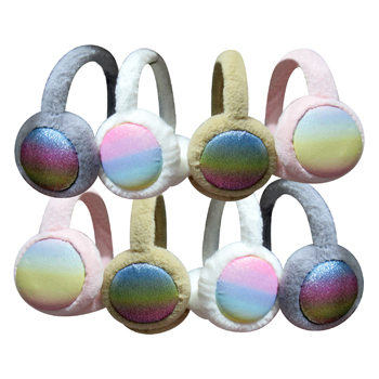 Rainbow Earmuffs - 6 assorted colors
