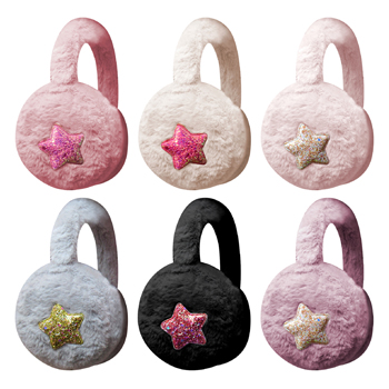 Star Design Earmuffs - 6 colors
