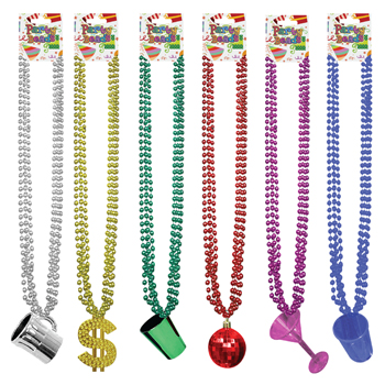 Beads Fancy Lanyards - 6 assorted styles