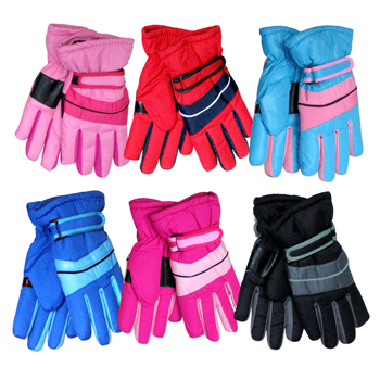 Kids Ski Gloves - 6 colors