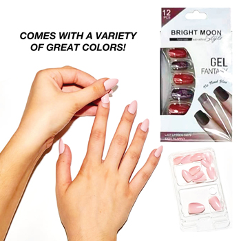 Fashion Nails - 12pc assorted colors
