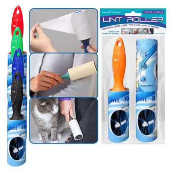 Lint Roller with 2 refill rolls