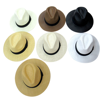 Men's Paper Straw Hats - 6 colors