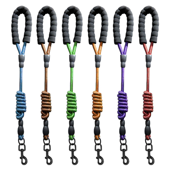 Deluxe Dog Leash - 4 sizes assorted 4ft long