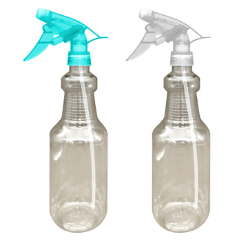33.8 oz Clear Spray Bottle 1000 ml