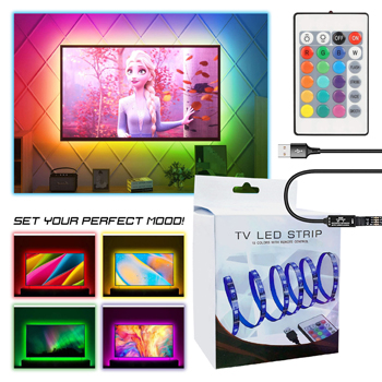 TV LED Strip with Remote Control 60 lights