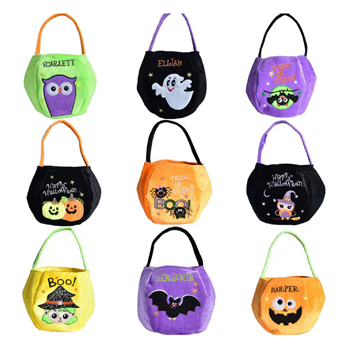 Trick or Treat Halloween Bags 8 assorted 24 each