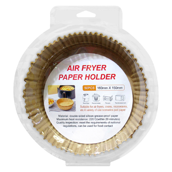 50pk Round Air Fryer Disposable Liner