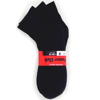 Size 10-13 Mens Ankle Socks 3 Pack